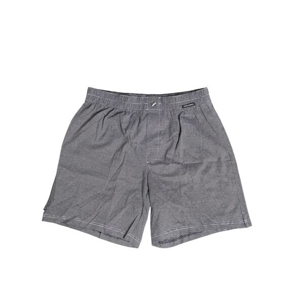 Dolce & Gabbana Gray Striped Cotton Regular Boxer Men's Underwear